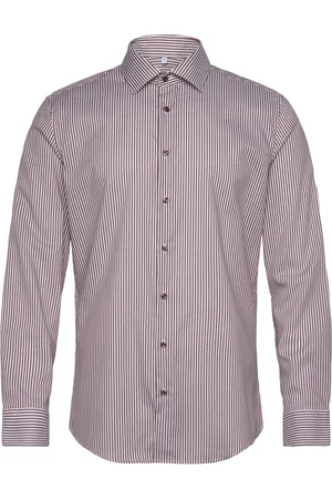 Seidensticker Business Kent Tops Shirts Business Brown