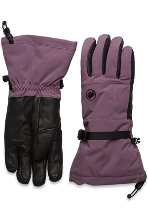 Mammut St Y Glove Sport Women Sport Accessories Sport Gloves Sport Finger Gloves Purple