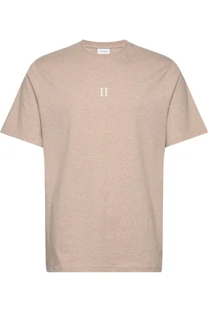 Les Deux Mini Encore T-Shirt 2.0 Tops T-shirts Short-sleeved Beige