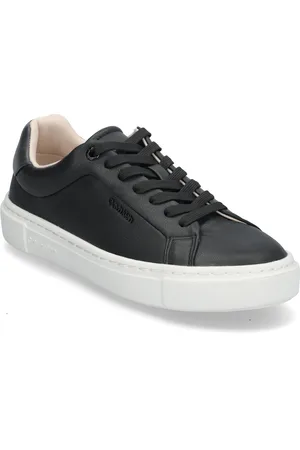 Calvin Klein Cupsole Lace Up W/Ml - Lth Matalavartiset Sneakerit Tennarit Black