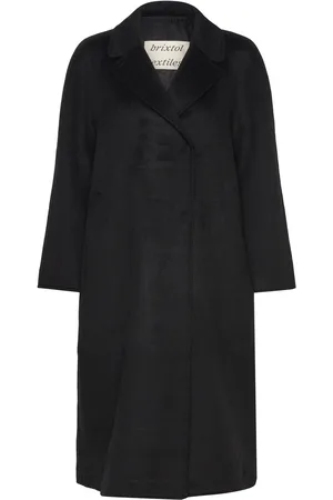 Brixtol Deb Villakangastakki Pitkä Takki Black