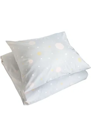 Majvillan Confetti Grey Single Bed Set 150X210 Cm Home Sleep Time Bed Sets Grey