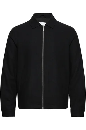 Les Deux Como Coach Wool Jacket Villakangastakki Black