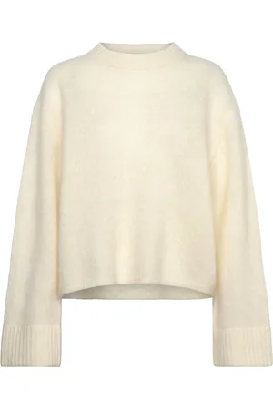 Stylein Niclas Short Sweater Tops Knitwear Jumpers Cream