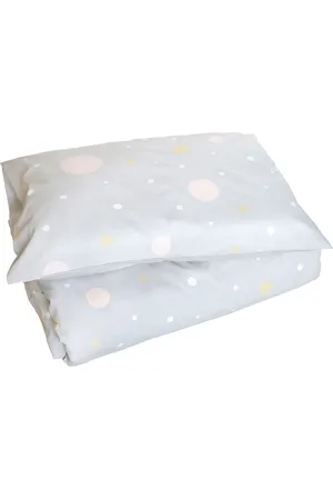 Majvillan Confetti Grey Junior Bed Set 100X130 Cm Home Sleep Time Bed Sets Blue