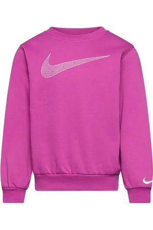 Nike Shine Crew Sport Sweat-shirts & Hoodies Sweat-shirts Purple