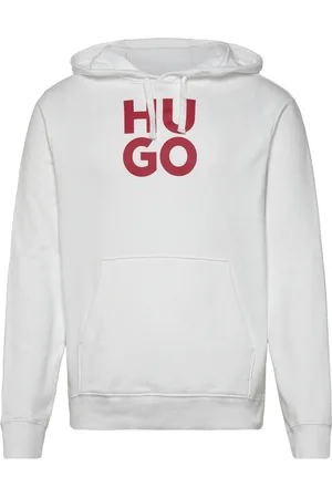 HUGO BOSS Daltorreson Tops Sweat-shirts & Hoodies Hoodies White