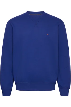 Tommy Hilfiger Ess Seasonal Fleece Crewneck Tops Sweat-shirts & Hoodies Sweat-shirts Blue