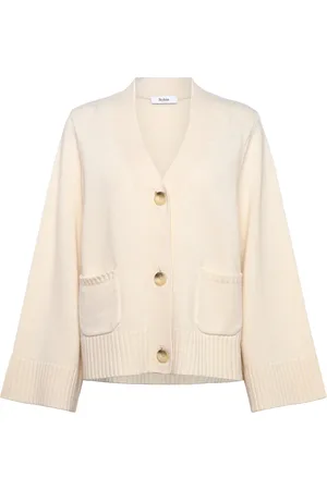 Stylein Hailey Cardigan Tops Knitwear Cardigans Cream