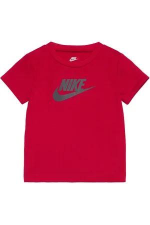 Nike Te-S/S Tee Sport T-shirts Short-sleeved Red