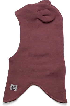 Mikk-Line Wool Fullface - Ears Accessories Headwear Balaclava Red