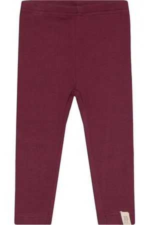 Petit Piao Legging Modal Bottoms Leggings Burgundy