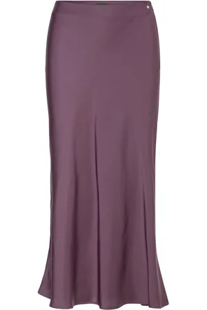 HUGO BOSS C_Visos Skirts Knee-length & Midi Skirts Purple