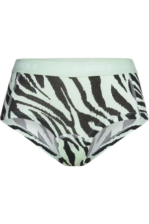 Pieces® Pclogo Lady Single Box Bc Hipsterit Alushousut Alusvaatteet Green