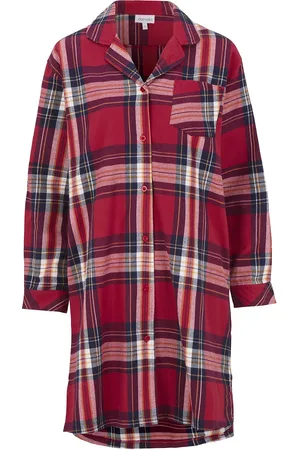 Damella of Sweden Nightdress Short Sleeve Yöpaita Red