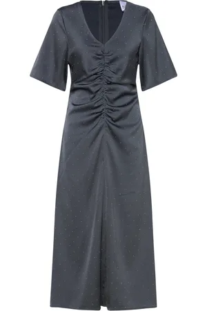 Noella Soli Long Dress Maksimekko Juhlamekko Grey