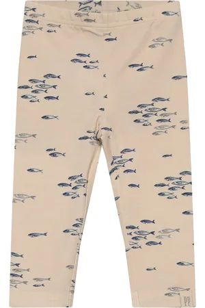 Petit Piao Legging Printed Bottoms Leggings Cream