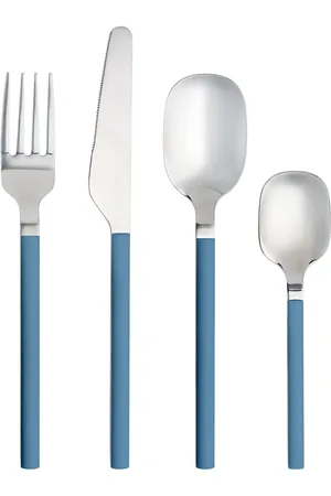 aida Confetti Cutlery 16 Pcs Blueberry Home Tableware Cutlery Cutlery Set Blue