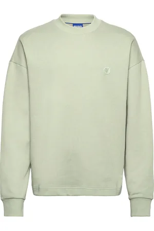 Hugo Blue Ninnyo Tops Sweat-shirts & Hoodies Sweat-shirts Green