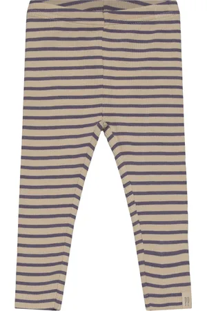 Petit Piao Legging Modal Striped Bottoms Leggings Multi/patterned