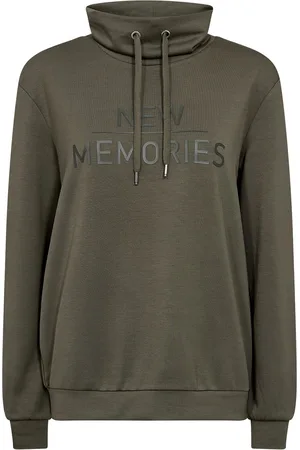 soyaconcept Sc-Banu Tops Sweat-shirts & Hoodies Sweat-shirts Khaki Green