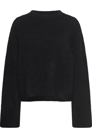 Stylein Niclas Short Sweater Tops Knitwear Jumpers Black