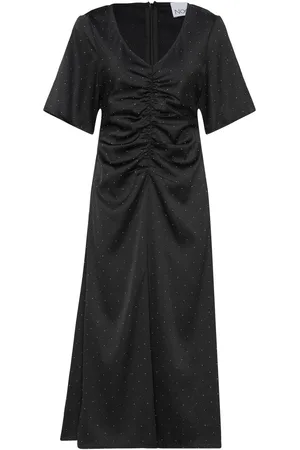 Noella Soli Long Dress Maksimekko Juhlamekko Black