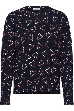 Noisy May Nmmille Christmas L/S Top Jrs Tops T-shirts & Tops Long-sleeved Navy