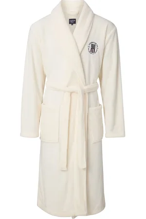 Lexington Lesley Fleece Robe Home Textiles Bathroom Textiles Robes Cream