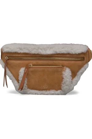 Bash Bag Shearling Bumbag Designers Bum Bags Brown