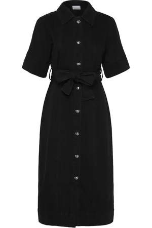 Noella Keisley Dress Polvipituinen Mekko Black