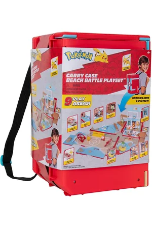 Pokemon Carry Case Beach Playset Toys Playsets & Action Figures Play Sets Multi/patterned