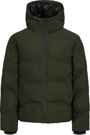 JACK & JONES Jjpayne Puffer Jacket Vuorillinen Takki Topattu Takki Black Jack & J S