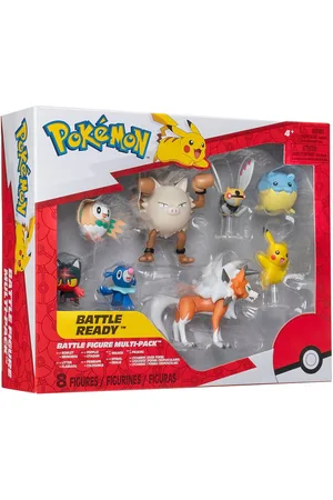 Pokemon Battle Figure 8 Pk Toys Playsets & Action Figures Action Figures Multi/patterned
