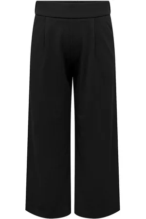 ONLY Carstilla Pant Jrs Bottoms Trousers Wide Leg Black