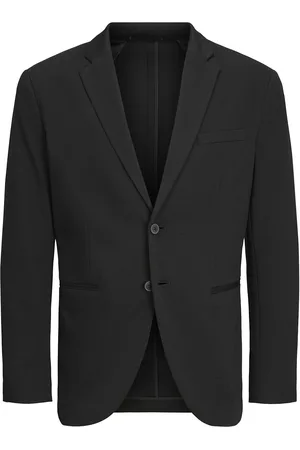 JACK & JONES Jjejaxon Jersey Blazer Noos Jnr Bleiseri Black Jack & J S