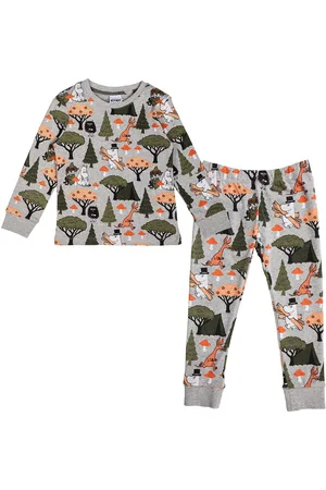 Mumin Svampar Pyjamas Pyjamasetti Pyjama Green