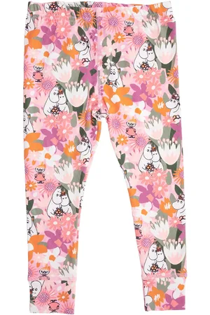 Mumin Somrigt Långkalsong Night & Underwear Pyjamas Pyjama Pants Multi/patterned