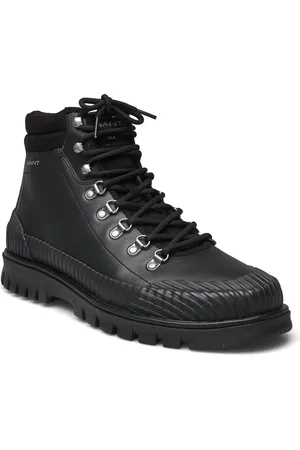 GANT Nebrada Mid Boot Nyörisaappaat Black