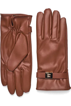 Guess Gloves Accessories Gloves Finger Gloves Brown