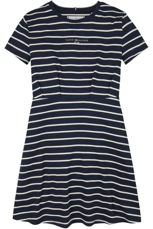 Tommy Hilfiger Mini Corp Dress Ss Dresses & Skirts Dresses Casual Dresses Short-sleeved Casual Dresses Navy