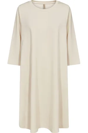 soyaconcept Sc-Banu Polvipituinen Mekko Cream