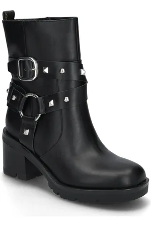 Guess Jhina Shoes Boots Ankle Boots Ankle Boots With Heel Black