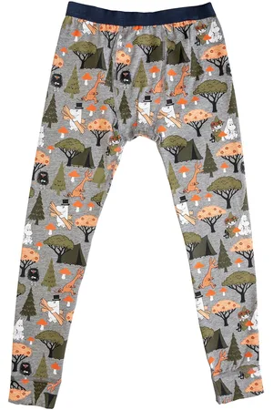 Mumin Svampar Långkalsong Bottoms Leggings Green