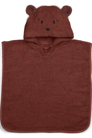 Nuuroo Adelin Poncho Home Bath Time Bath Poncho Burgundy