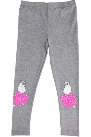 Mumin Mannekäng Leggings Bottoms Leggings Grey
