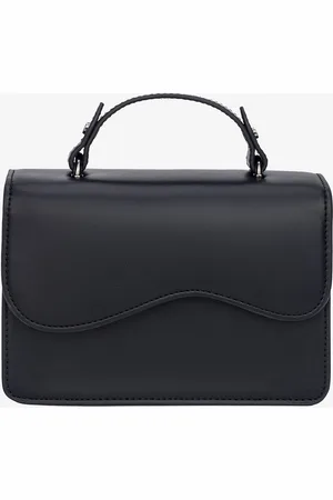 Hvisk Crane Soft Structure Bags Small Shoulder Bags-crossbody Bags Black