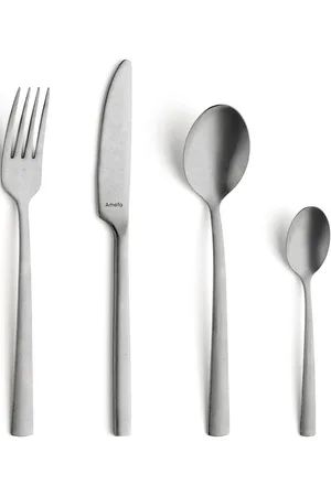 Amefa Manille Cutlery Set 16-Pcs Home Tableware Cutlery Cutlery Set Silver