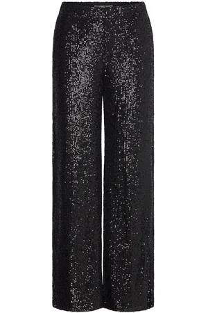 INWEAR Barbaraiw Pant Bottoms Trousers Wide Leg Black