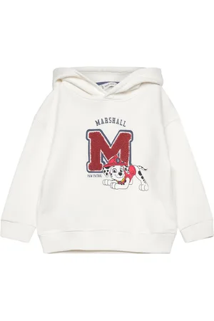 MANGO Paw Patrol Sweatshirt Tops Sweat-shirts & Hoodies Hoodies White